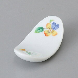 美濃焼 箸置き 京小花 箸置 5.1×2.8×1.7cm
