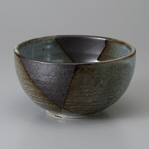 美濃焼 そば用品・麺丼・そば丼 山かすみ石目5.0丼 15.5×8cm