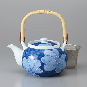 有田焼 濃葉彩U付6号土瓶 850cc ポット・急須