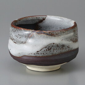 美濃焼　新雪抹茶碗（ボール箱入） 11.6×7.8cm