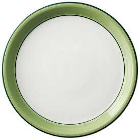 美濃焼 グリーンセラム グリーンセラム　12吋Sチョップ皿 30.5×2.8cm