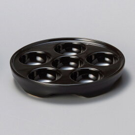 美濃焼 スフレ・エスカルゴ 黒エスカルゴ　（E）（O） 16×2.7cm