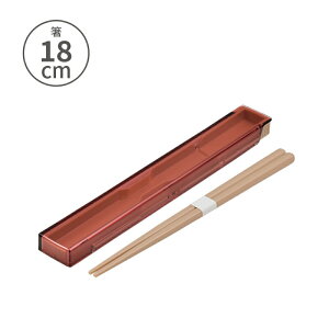 小森樹脂 リゾ 箸・箸箱セット(S)箸18cm食洗機対応 お箸 箸 箸箱 ケース 持ち運び レディース メンズ 女性 男性 学生 部活 学校 通学 仕事 通勤 お弁当 おべんとう ランチ 昼食 オシャレ シン