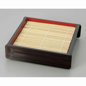 溜内朱千筋角ざる 本体(底板付)