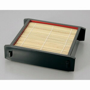 黒内朱角セイロ 本体(底板付)