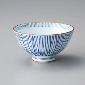 美濃焼　十草梅中平茶碗　11.2×6cm