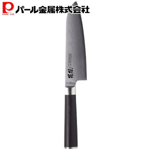 パール金属 67層 ダマスカス 三徳 包丁 165mm 毘雄(ひゆう) F-2349