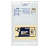 ジャパックス 業務用ポリ袋 P-43 0.03 45L 10枚x60冊（600枚） ケース販売　透明