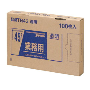 yƈzWpbNX Ɩp| TN43 ̓S~ 45L 100x6i600j P[X̔