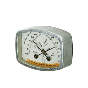DULTON�i�_���g���jTHERMO-HYGROMETER �T�[�� �n�C�O�����[�^�[ �����x�v �}�O�l�b�g�t�� ���x�v ������ �A�E�g�h�A