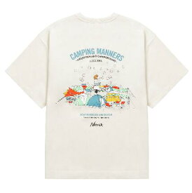 NANGA（ナンガ）ecoHYB キャンピングマナーTEE-ソープバブル ファッション アパレル トップス 半袖Tシャツ