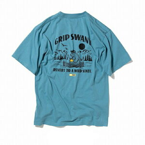 GRIP SWANY �O���b�v�X���j�[ BEAR PRINT TEE �x�A�v�����g�e�B�[ GSMCT0013�@T�V���c�@�����Y�@���f�B�[�X�@�A�p����