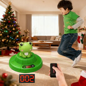 【スーパーセール限定】縄跳び 子供用 自動縄跳び機 なわとび 小学生 おもちゃ レーニング用 大人用 電動縄跳び 両手解放 縄なし 20段階速度調整 リモコン 室内/屋外 ブレーキ装置 親子活動 運動不足解消 クリスマス プレゼント 新年 誕生日 ギフトES037