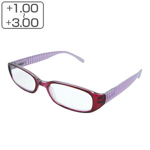 老眼鏡 シニアグラス メンズ レディース リーディンググラス 軽量 ( 男性 女性 男女兼用 ストライプ ポリカーボネイト 頑丈 丈夫 メガネ 眼鏡 めがね おしゃれ )