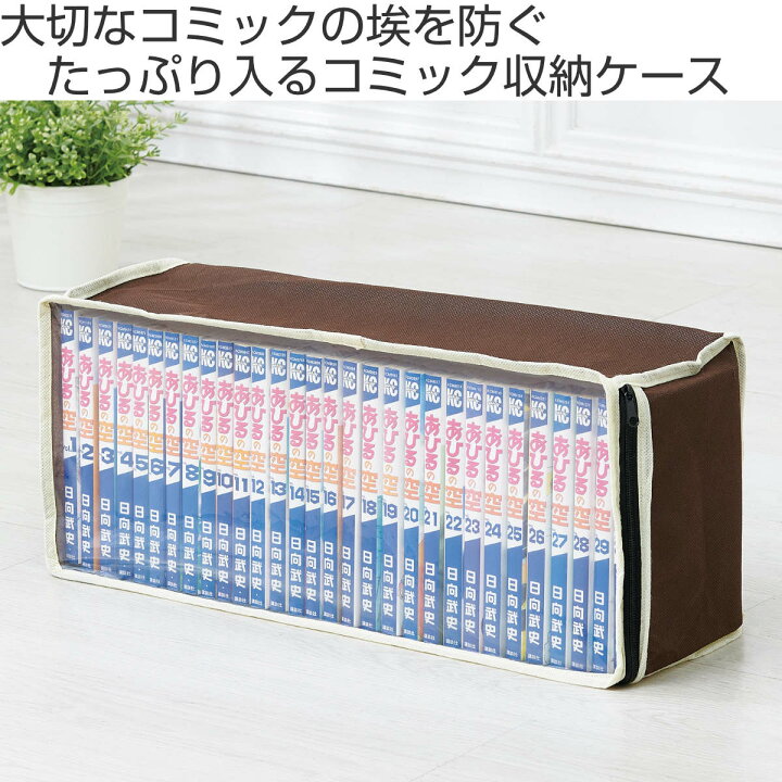 楽天市場】漫画収納ケース パッと見えるコミック収納ケース 4枚組×3個 