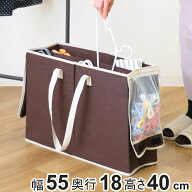 洗濯用具収納 ハンガー収納ボックス （ ハンガー入れ ハンガー収納 スリム 洗濯用具 持ち運び 洗濯ハンガ…