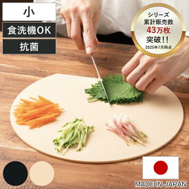 丸いまな板 小 食洗機対応 耐熱エラストマー かまぼこ型 日本製 アイメディア （ まな板 丸型 D型 抗菌 黒 カッティングボード 半円 小さめ 丸まな板 耐熱 エラストマー 合成ゴム 円形 おしゃれ 薄型 ）