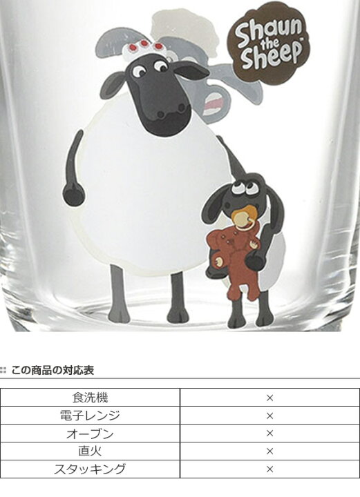 楽天市場 コップ 250ml ティミー マミー ひつじのショーン 洋食器 ソーダガラス 日本製 ガラスコップ タンブラー 透明 グラス キャラクター 食器 ガラスのコップ 小さめ かわいい おしゃれ キャラ 羊 リビングート 楽天市場店