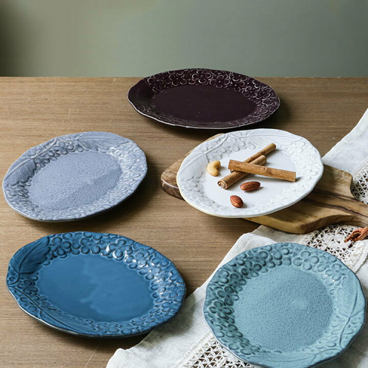 楽天市場】プレート 18cm リアン 皿 食器 洋食器 磁器 美濃焼 日本製 