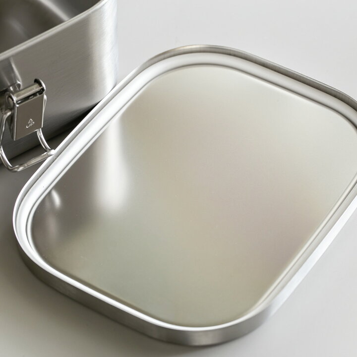 工房アイザワ 保存容器 500ml UTILE 角容器深型 止金付き S ( aizawa 日本製 ステンレス 弁当箱 お弁当箱 食品保存 保存 容器 角型 0.5L ランチボックス 下ごしらえ 作り置き アイザワ 美しい 高級感 高品質 シンプル ) リビングート 工房アイザワ UTILE serve-pot 丸容器深型 止金付き L 6308