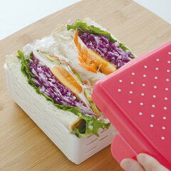 お弁当箱サンドイッチケースわんぱくサンドMogu×2折り畳み式