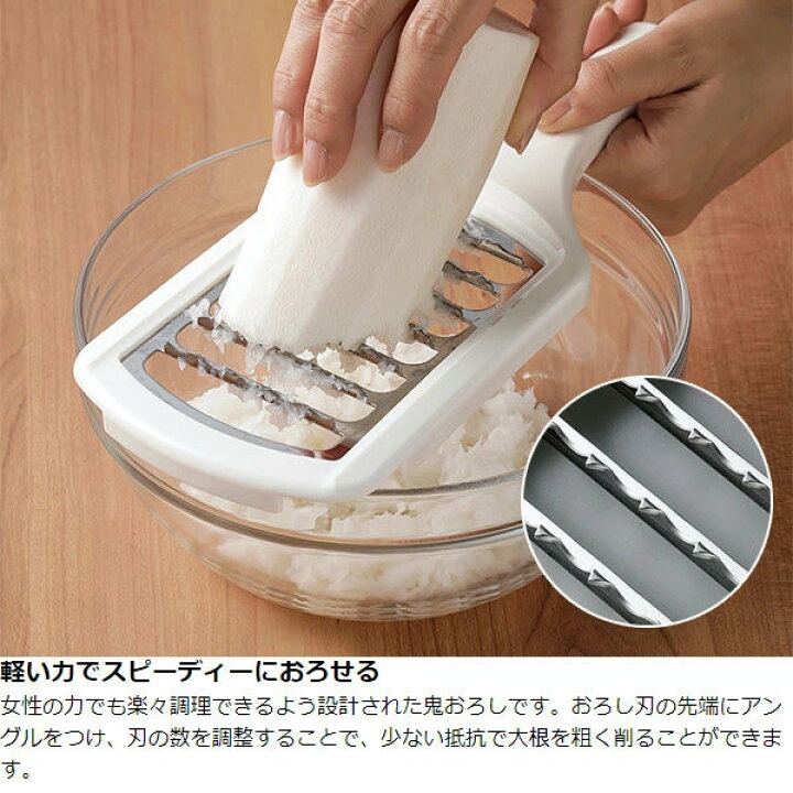 楽天市場 おろし金 新感食 サクッサクおろし 日本製 おろし おろし器 ステンレス 大根おろし金 大根おろし 薬味おろし キッチンツール 調理器具 便利グッズ リビングート 楽天市場店