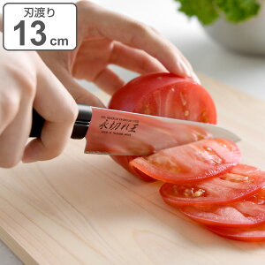 ペティナイフ 永切れ王 刃渡り13cm ギザ刃 ノコ刃 ( 包丁 果物ナイフ 小型包丁 13 センチ 小型ナイフ 軽量 ファインソー加工 フルーツナイフ 果物包丁 キッチンナイフ キッチンツール 日本製