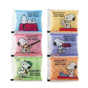 保冷剤 6連パック スヌーピー 子供用 キャラクター ( 保冷用品 お弁当グッズ ランチグッズ )