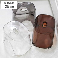 風呂イス 25cm バスチェア レリッシュ RELISH クリア （ 風呂椅子 風呂いす 透明 おしゃれ 高さ25cm 風呂…