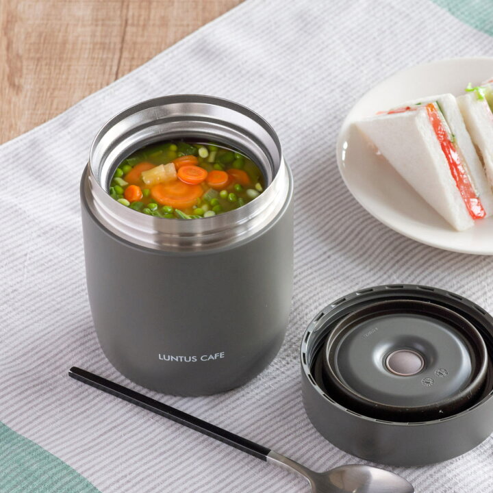 楽天市場】スープジャー 500ml ランタス スープボトル パッキン一体型 