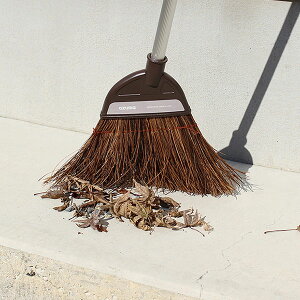 ヘッドのみ ほうき 赤シダ BR1150 ( 箒 ホーキ 屋外 腰が強い 繊維 太い 伸縮 組合せ可能 玄関 ベランダ 掃き掃除 掃除用品 手ぼうき 庭 ホウキ 外掃除 )