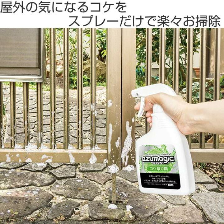 594円 国内正規品 コケ取り侍 液スプレー 500g 強力タイプ 非塩素系