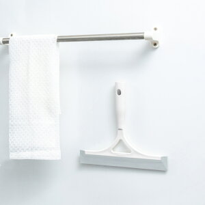 スキージー マグネット付き 浴室水切りワイパー sm@rt764 ( お風呂掃除 スクイージー 水切りワイパー マグネット 浴室壁 水切り 磁石 浮かせて収納 シンプル 掃除グッズ 清掃グッズ )