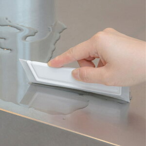スクイージー 水切り sm@rt675 キッチンスクイージー フィルムフック付 ( スマート ワイパー 小さい スキージー キッチン 洗面所 掃除 水切りワイパー コンパクト 無地 ホワイト シンプル )