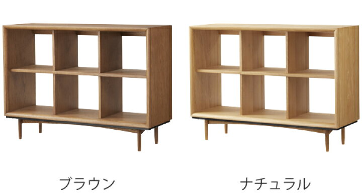 楽天市場】オープンシェルフ 2段 ラック 北欧風 天然木 TIMO 幅100cm 