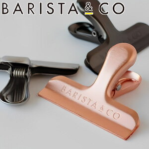 �N���b�v �R�[�q�[�o�b�O�p BARISTA��CO 3�Z�b�g Coffee Bag Clips 3pcs set �i �o���X�^���R�[ �R�[�q�[�o�b�O�N���b�v �X�e�����X �܎~�� �R�[�q�[ ���� �ۑ��N���b�v �L�b�`���N���b�v �H�i �R�[