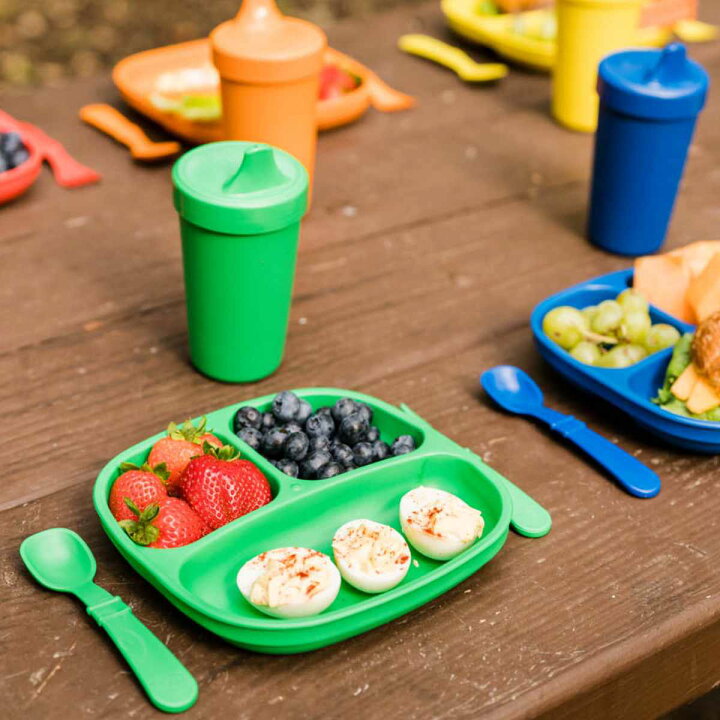 Repurpose 子供用 ディナーセット 非毒性 食洗機 電子レンジ対応 植物使用 BPAフリー フタル酸エステル PVC PBD 助産師が解説！知らないと怖い、安全なBPAフリーのお弁当箱