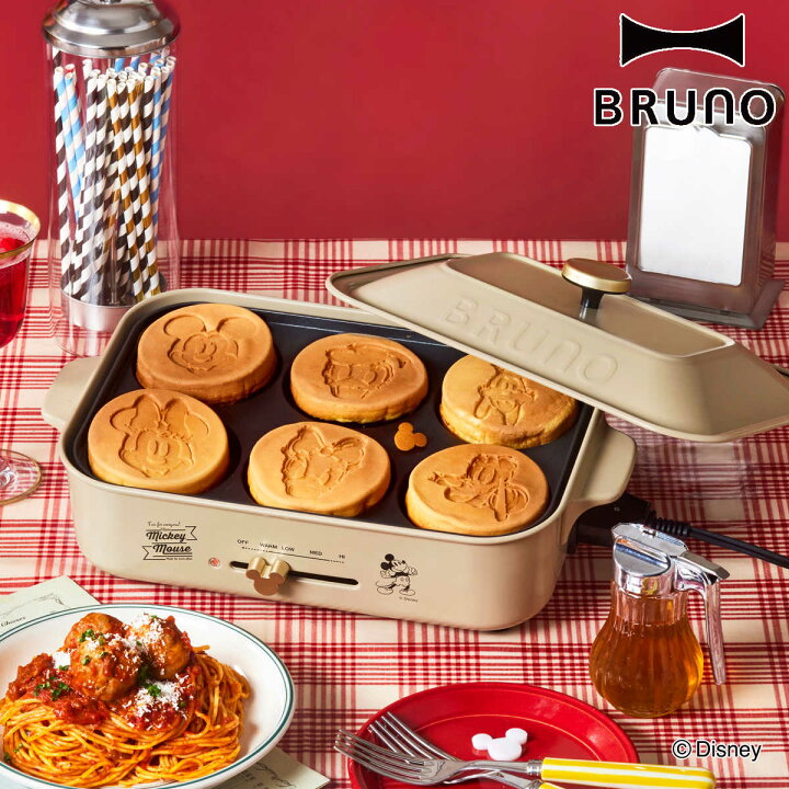 楽天市場】BRUNO コンパクトホットプレート DISNEY たこ焼きプレート  