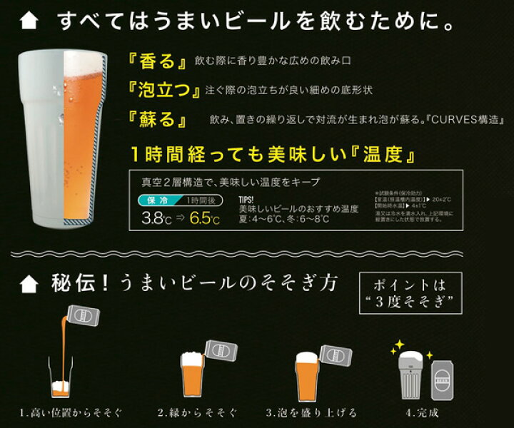 ビアタンブラー 460ml 真空二重構造 コップ ステンレス製 ( タンブラー 保冷 ビール 泡 ステンレス ビールグラス ビールタンブラー グラス 保冷タンブラー ハイボール チューハイ ) リビングート ステンレス製ビールグラス/ブラウン/460ml(真空・断熱・TUM)