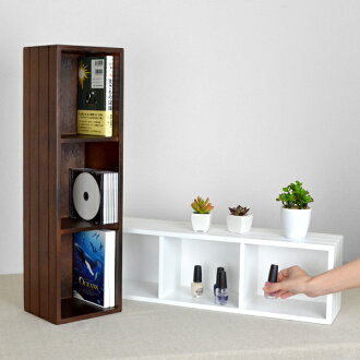 Livingut Three Steps Of Dvd Storing Cherry Wood Dicebox Dvd Racks