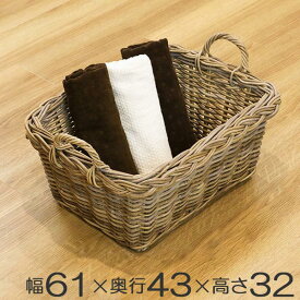楽天市場 籐かご 大の通販