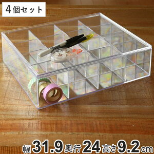 NAP[X ӂt 16 4Zbg  vX`bN [ fXRV[Y i 31.9×s24×9.2cm [ d؂t  [ fXN [P[X P[X t^t 