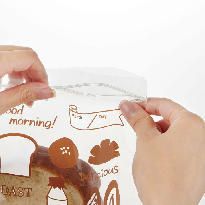 楽天市場】保存袋 パンのおうち 冷凍保存袋 （ 4枚入 冷蔵 冷凍  