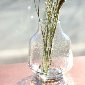 花瓶 シナリーベース B ガラス （ 花びん 花器 ベース フラワーベース 一輪挿し フラワー 花 飾る 花入れ ガラス製 ハンドメイド 手作り ）