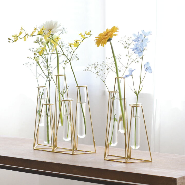 楽天市場】花瓶 インブルーム 3連フラワーベース （ 花びん 花器