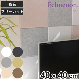 吸音材 吸音パネル フェルメノン 45度カット 40×40cm 吸音 防音 壁 （ パネル ボード 吸音ボード 簡単 騒音 壁面 天井 床 賃貸 マンション アパート DIY 防音材 対策 防音パネル ）