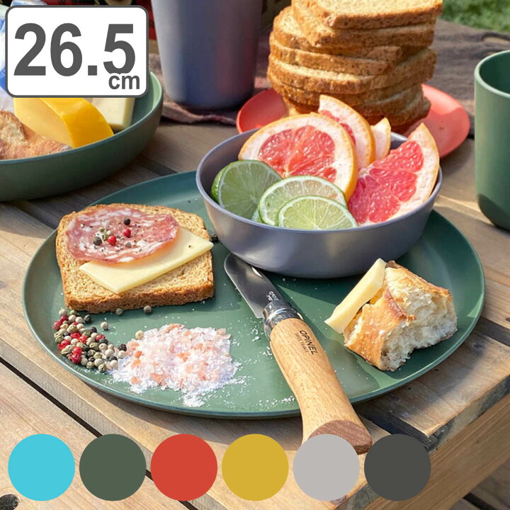楽天市場】プレート 26.5cm L M&B シャロープレート プラスチック 