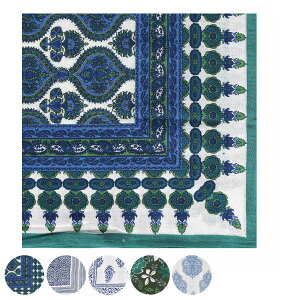 マルチクロス プリント PRINTED MULTI CLOTH コットン 225×150cm ( DULTON マルチカバー テーブルクロス フリーカバー ソファーカバー 大判 長方形 綿100% バンダナ柄 ボタニカル 多目的 マルチ クロ