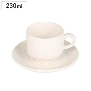Jbv&\[T[ 230ml LAND STACKING CUP  SAUCER i Jbv \[T[ dqWΉ H@Ή I[uΉ R[q[Jbv  R[q[  g JtF Vv }OJbv Rbv 