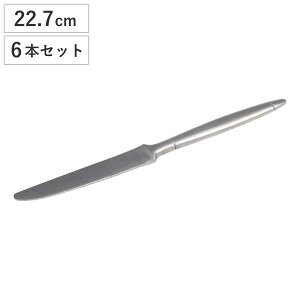 ダルトン ナイフ KANTINE CUTLERY DINNER KNIFE 6本セット ( DULTON ディナーナイフ ステンレス 食洗機対応 おしゃれ 22.7cm 食洗機OK メイン料理 メインディッシュ 食事 ディナー 肉料理 ステーキ )